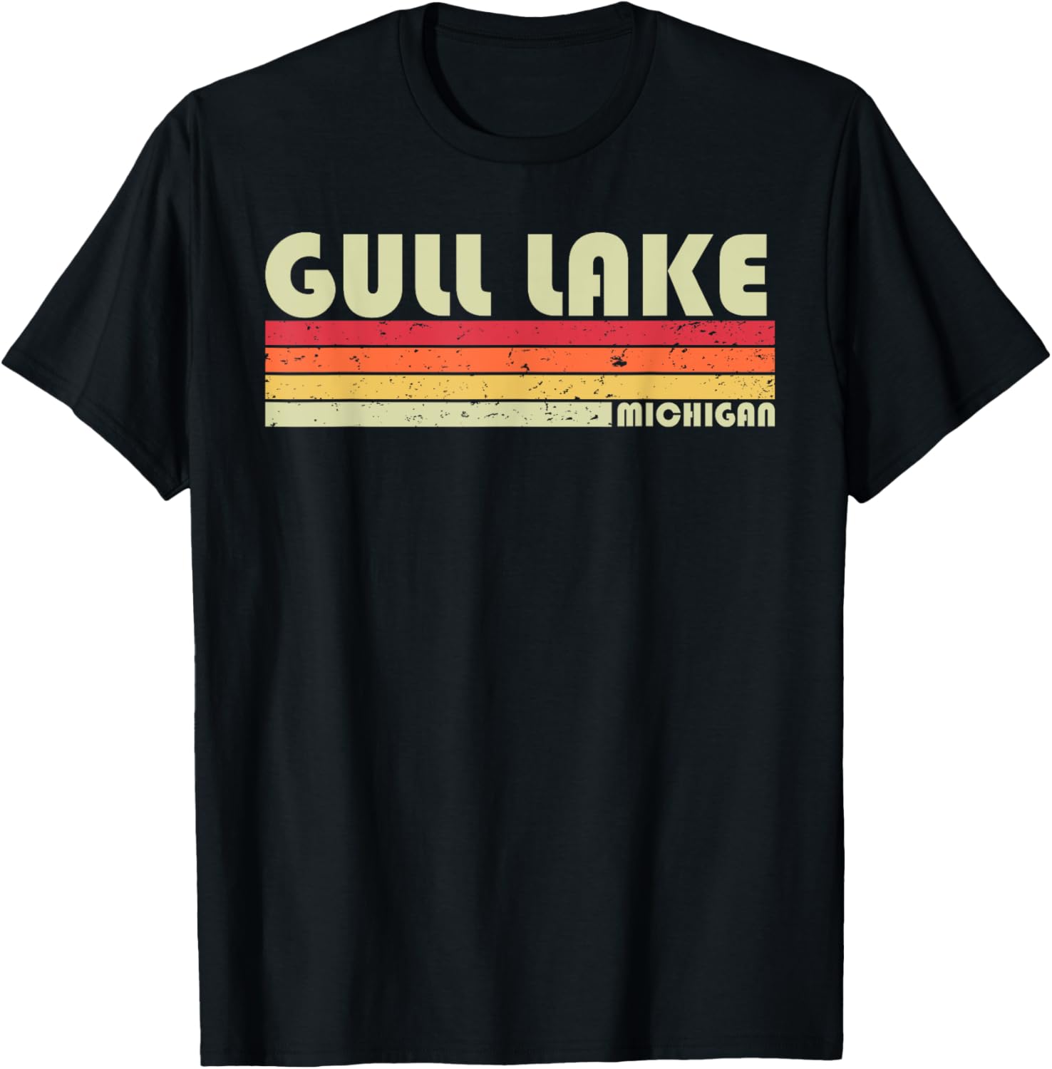 GULL LAKE MICHIGAN Funny Fishing Camping Summer Gift T-Shirt for Men Women Girls Kids T-Shirt | High Search Volume | Perfect Gift Choice