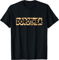 Funny Dorothea Leopard Print Personalized Name Dorothea Apparel Streetwear Style Everyday Wear