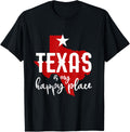 Texas chick is my happy place - texan chica Apparel | Bestseller Style | High CTR Boost