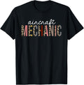 Aircraft Mechanic Leopard Print Funny Appreciation Apparel Viral TikTok Find Best Seller Look
