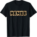 Funny Renee Leopard Print Personalized Name Renee Apparel Viral TikTok Find Fan Favorite