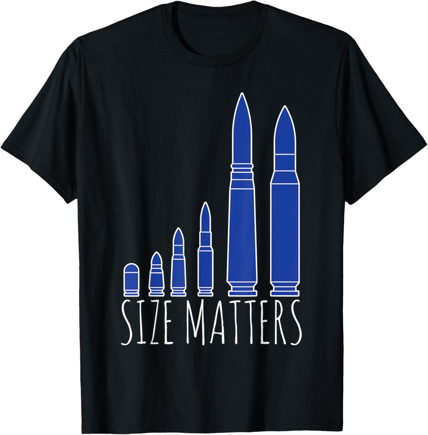 Size Matter Ammunition Ammo Explaining Bullet Maker Apparel | Trending 2025 | Comfort Daily Wear