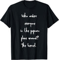 Who orders everyone in the popcorn place around The kernel Apparel | Premium Quality | High CTR Boost