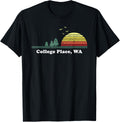 Vintage College Place, Washington Home Souvenir Print Apparel | High Search Volume | Customer Favorite