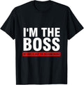 I'm the boss my wife is just the decision maker Apparel | High Search Volume | Comfort Daily Wear