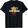 POTHEAD Vintage Moka Pot Classic Stovetop Espresso Maker Apparel | US Viral Style | Must-Have Style