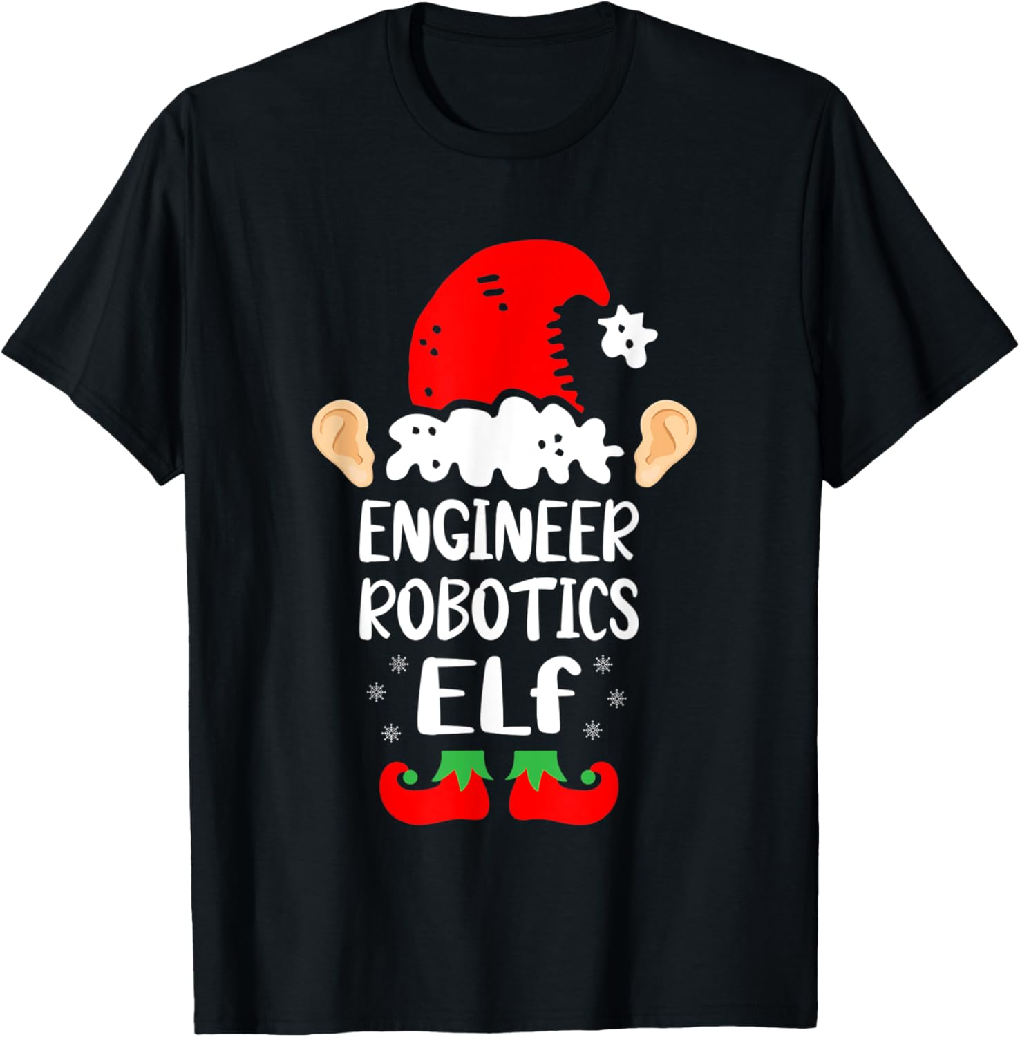 Robotics Engineer Elf Christmas Holiday Season Robot Maker Apparel | US Viral Style | Perfect Gift Idea