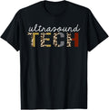 Ultrasound tech Leopard Print Funny Appreciation Apparel Streetwear Style Gift Ready