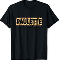 Funny Paulette Leopard Print Personalized Name Paulette Apparel Viral TikTok Find Best Seller Look