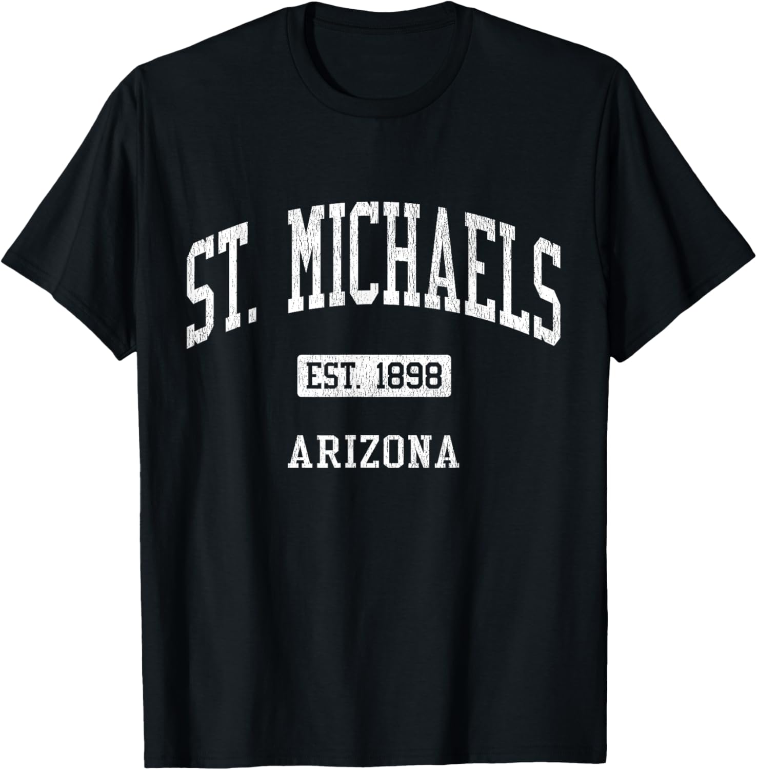 St. Michaels Arizona AZ JS04 Vintage Athletic Sports Apparel | Everyday Casual Wear