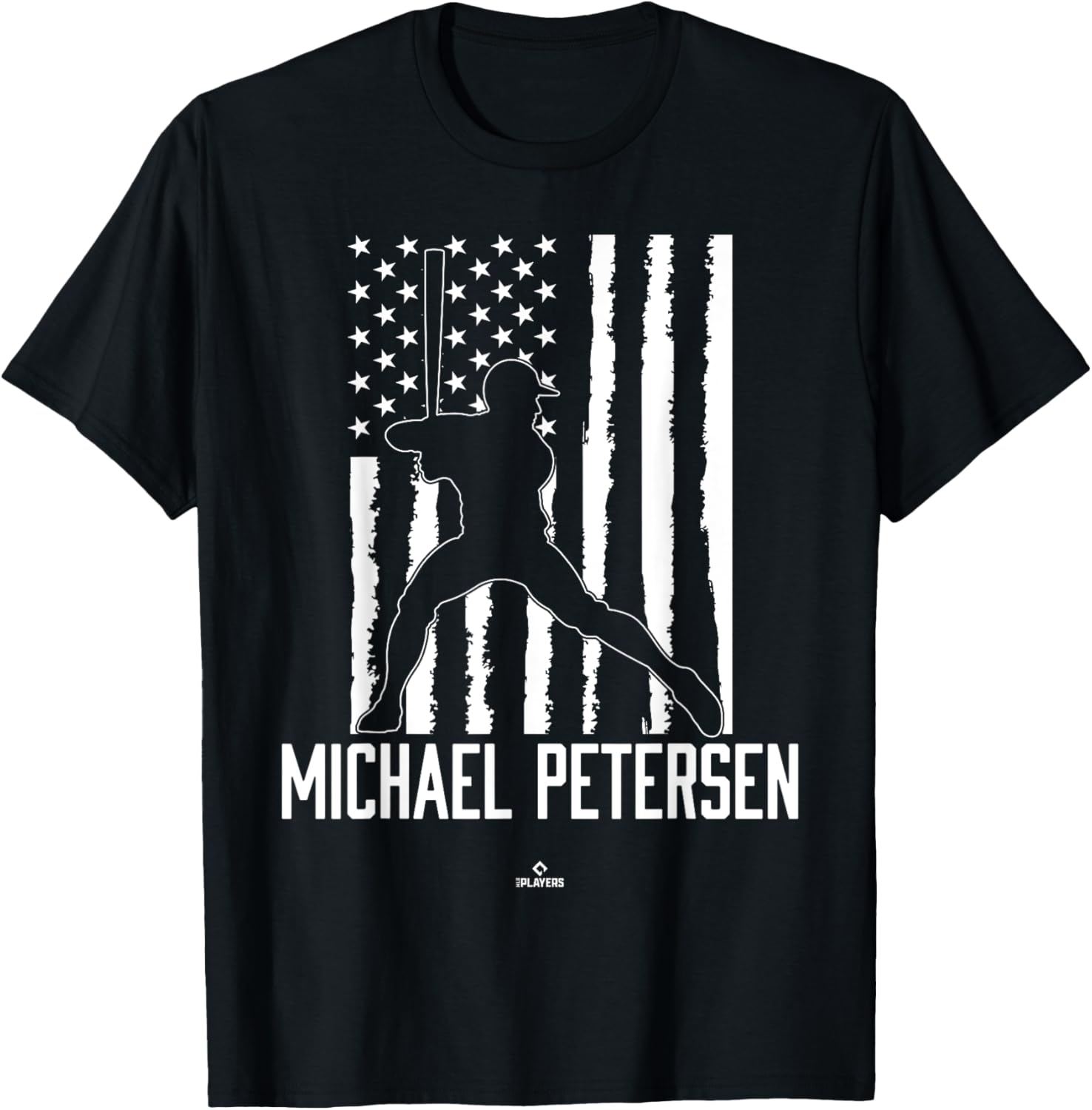 Distressed Flag Swing Michael Petersen Prospect Baseball Fan Apparel | Trending 2025