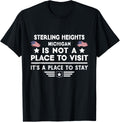 Sterling Heights Michigan Place to stay USA Town Home City Apparel | Google Shopping Optimized | Daily Wear Essential