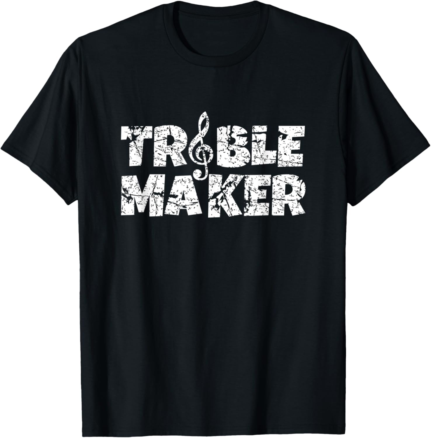 Treble Maker Vintage White Musician Apparel | Trending 2025 | Perfect Gift Idea