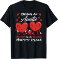 Being An Auntie Is My Happy Place World's Greatest Aunt Apparel | Google Shopping Optimized | Perfect Gift Choice