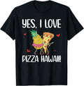 Yes I Love Pizza Hawaii Pineapple Pizza Maker Apparel | Trending 2025 | Aesthetic Fit