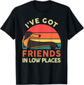 Dachshund-Shirt I've Got Friends In Low Places Funny Sausage T-Shirt | US Viral Pick | Customer Favorite