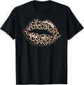 Cute Leopard Print Lips Animal Cheetah Pattern Kiss Lips Apparel Streetwear Style Fan Favorite