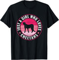 Just a Girl Who Loves Cheetahs Women Apparel High Search Demand Everyday Wear