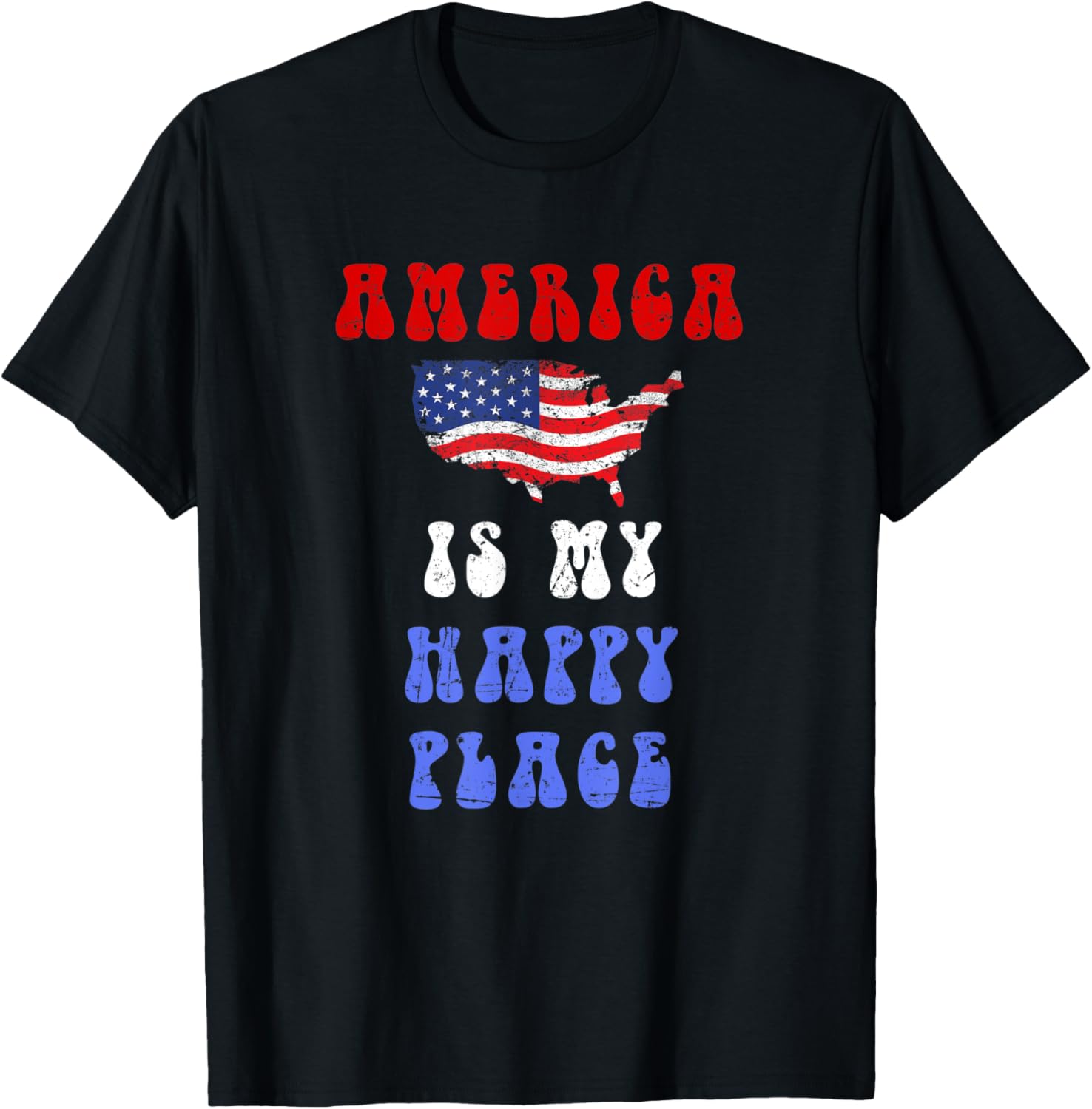 Patriotic Sayings Retro 4th of July Distressed American Flag Women Kids Men Apparel | Google Shopping Optimized | Top Rated Comfort