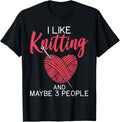 I like Knitting and maybe 3 People Crocheting Yarn Knitter Yarn Supply | Premium Quality | Perfect for Crafters