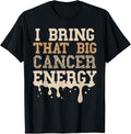 Big Cancer Energy Melanated Women Cheetah Zodiac Drip Sexy Apparel Comfort Fit Everyday Wear