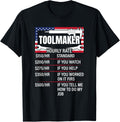 Machine Tool Maker Tool And Die Maker Machinist Toolmaker Apparel | Trending 2025 | Aesthetic Fit