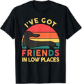 Dachshund I've Got Friends In Low Places Funny Girls Boys Apparel | Top Conversion Title | Customer Favorite