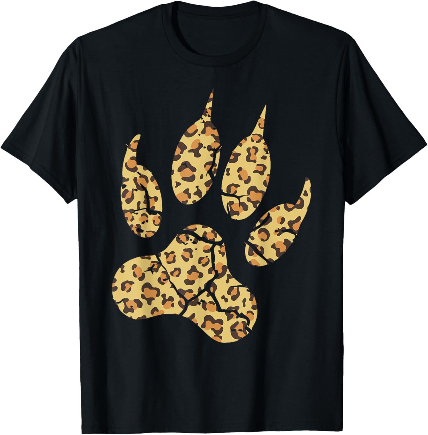 Cheetah Paw Print design Leopard gift Safari design Apparel Viral TikTok Find Best Seller Look