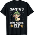 Santa's Soap Making Elf - Soap Making Soap Maker Apparel | Best Seller Pick | Aesthetic Fit