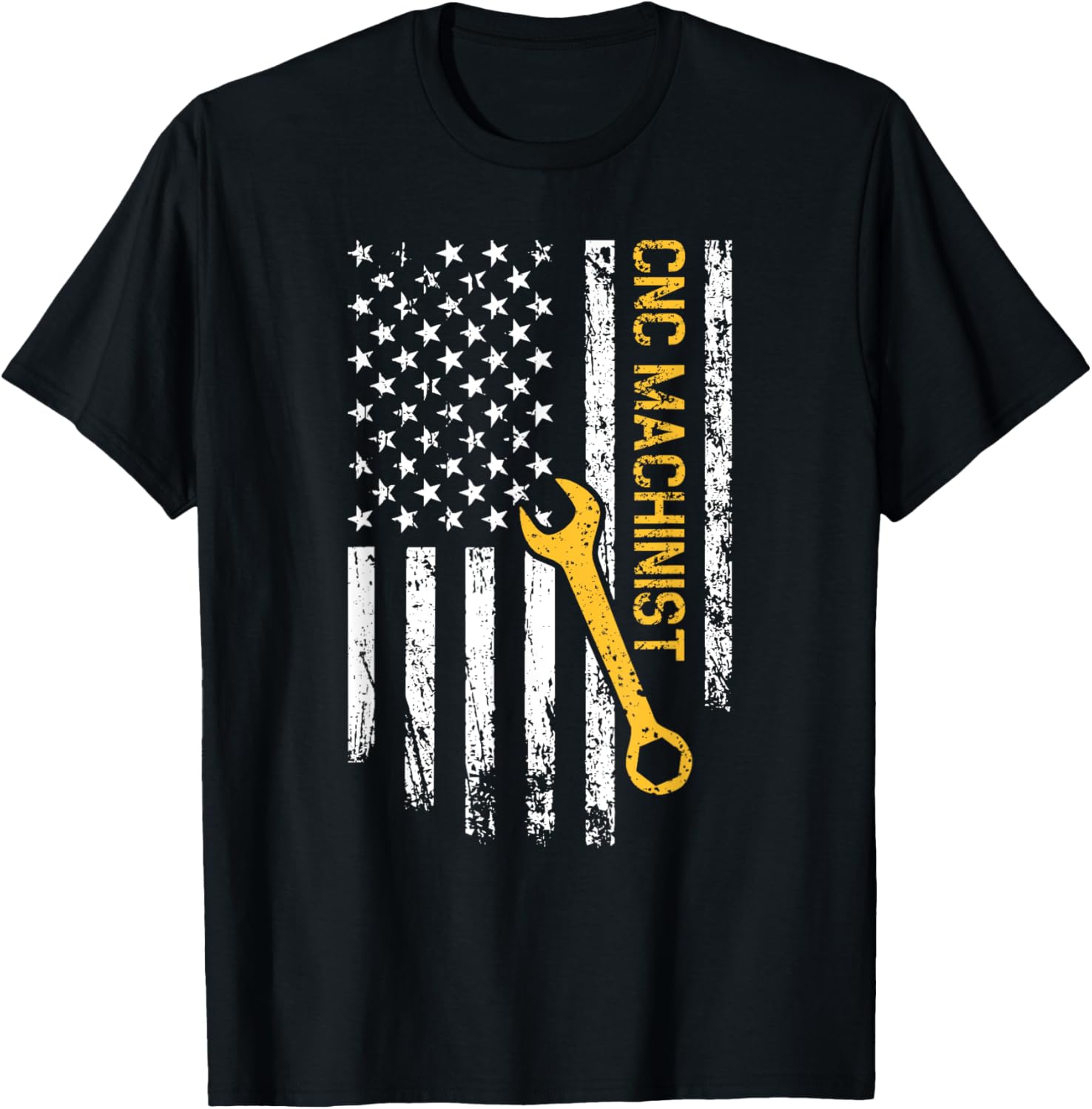 CNC Machinist American Flag CNC Machine Operator Machining Apparel | High Search Volume | Comfort Daily Wear