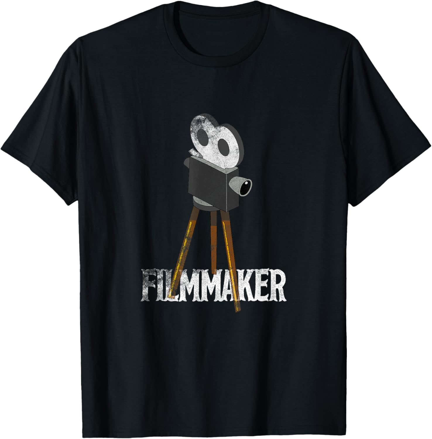Retro Camera Cameraman Filmmaker Movie Director Vlog T Shirt T-Shirt | Premium Quality | Must-Have Style