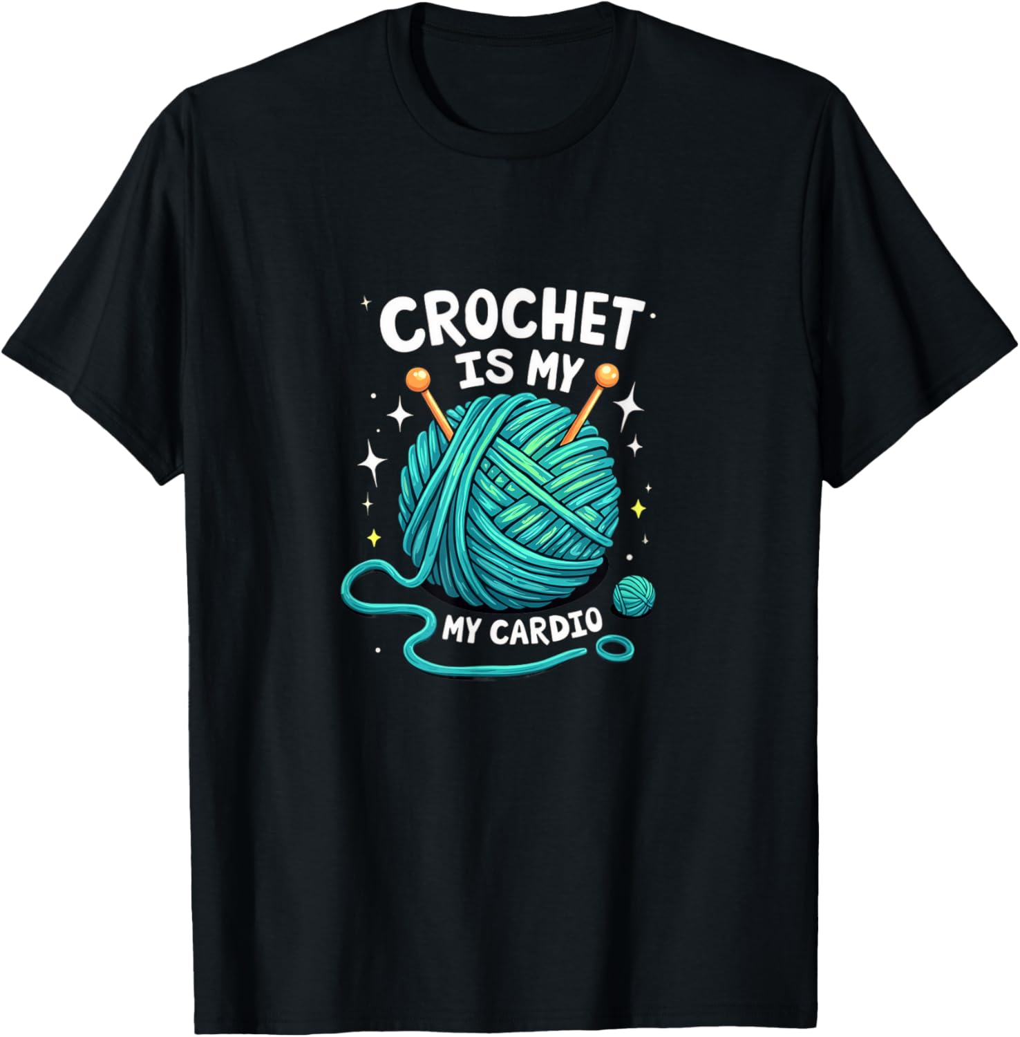 Crochet is My Cardio Funny Yarn Yarn Supply | High Search Volume | Customer Favorite