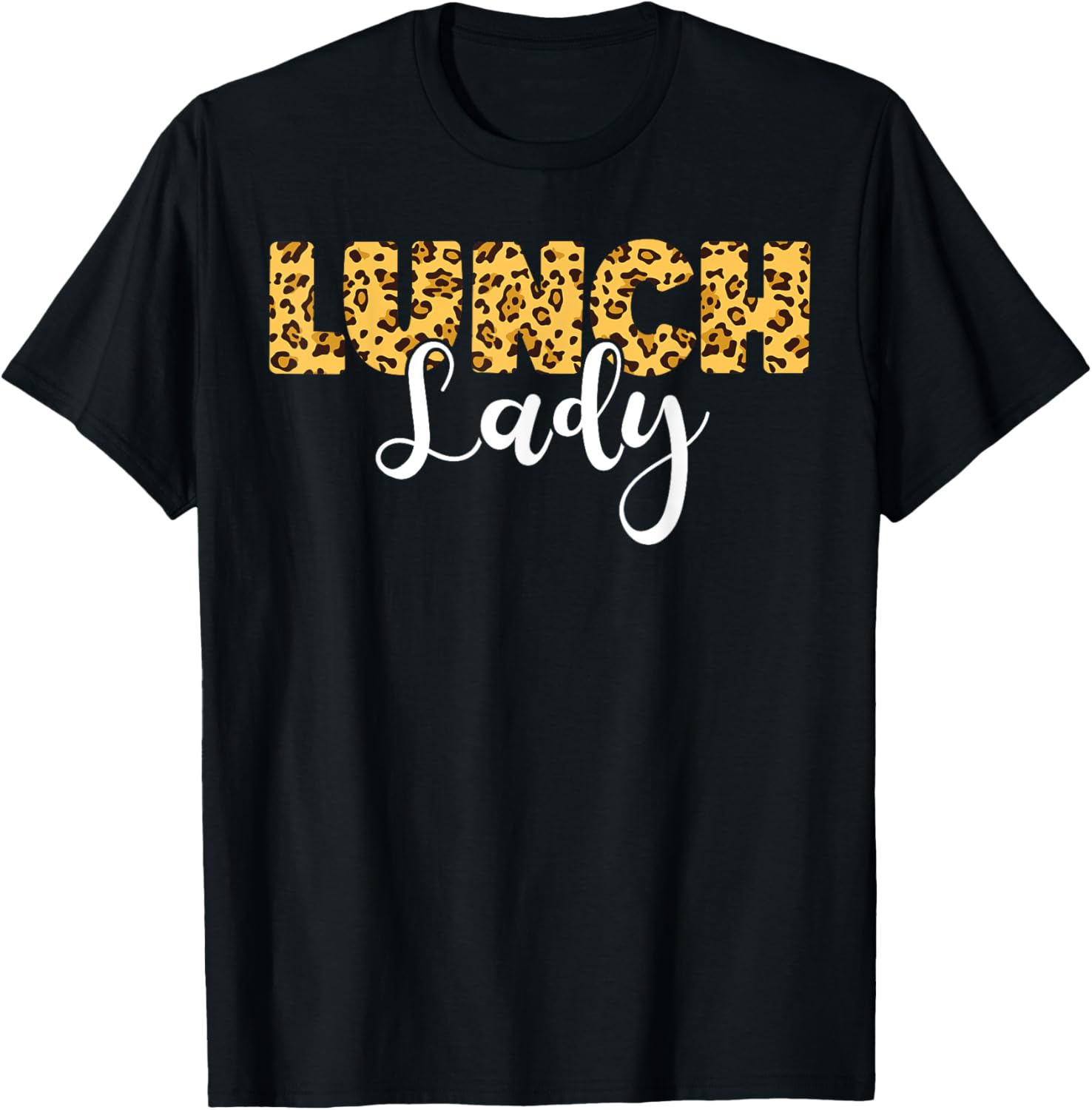 Lunch Lady Leopard Cheetah Lunch Lady Apparel Premium Print Gift Ready