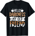 Hello Darkness My Old Friend Caffeine Barista Coffeemaker Apparel | High Search Volume | Comfort Daily Wear