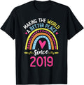 Making The World A Better Place Since 2019 5th Birthday Apparel | Google Shopping Optimized | Perfect Gift Choice