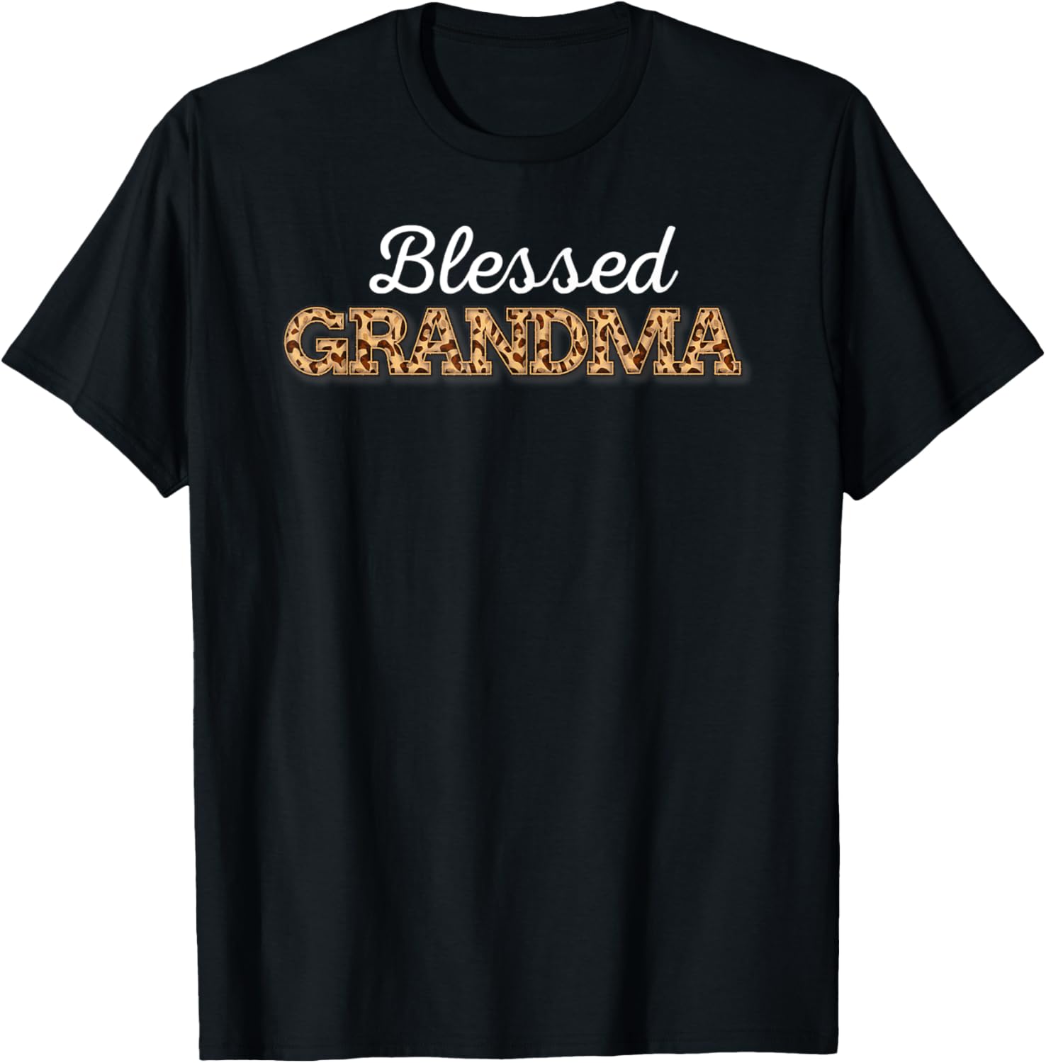 Blessed Grandma Leopard Cheetah Animal Print Proud Apparel Trending US Fan Favorite