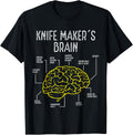 Knife Making Brain Bladesmith Bladesmithing Knife Maker Apparel | US Viral Style | Perfect Gift Idea
