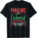 Making The World A Better Place One Person At A Time Apparel | High Search Volume | Daily Wear Essential