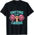 Knitting Is My Cardio Amusing Hobby Crafters Yarn Knit Life Yarn Supply | Top Rated | Perfect for Crafters
