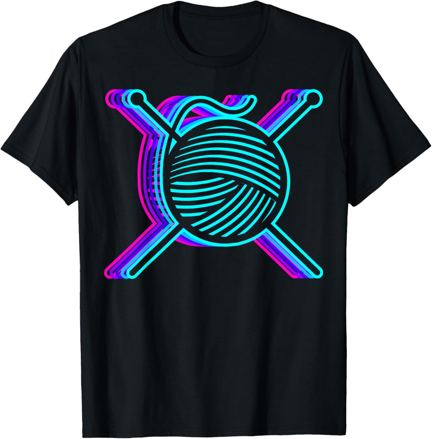 Retro Knitting Knitter Crochet Yarn Vaporwave Yarn Supply | Trending 2025 | Best Seller Choice