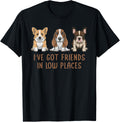 I've Got Friends in Low Places Corgi Basset Hound Bulldog Men Women Girls Kids Apparel | Bestseller Style | Aesthetic Casual Look