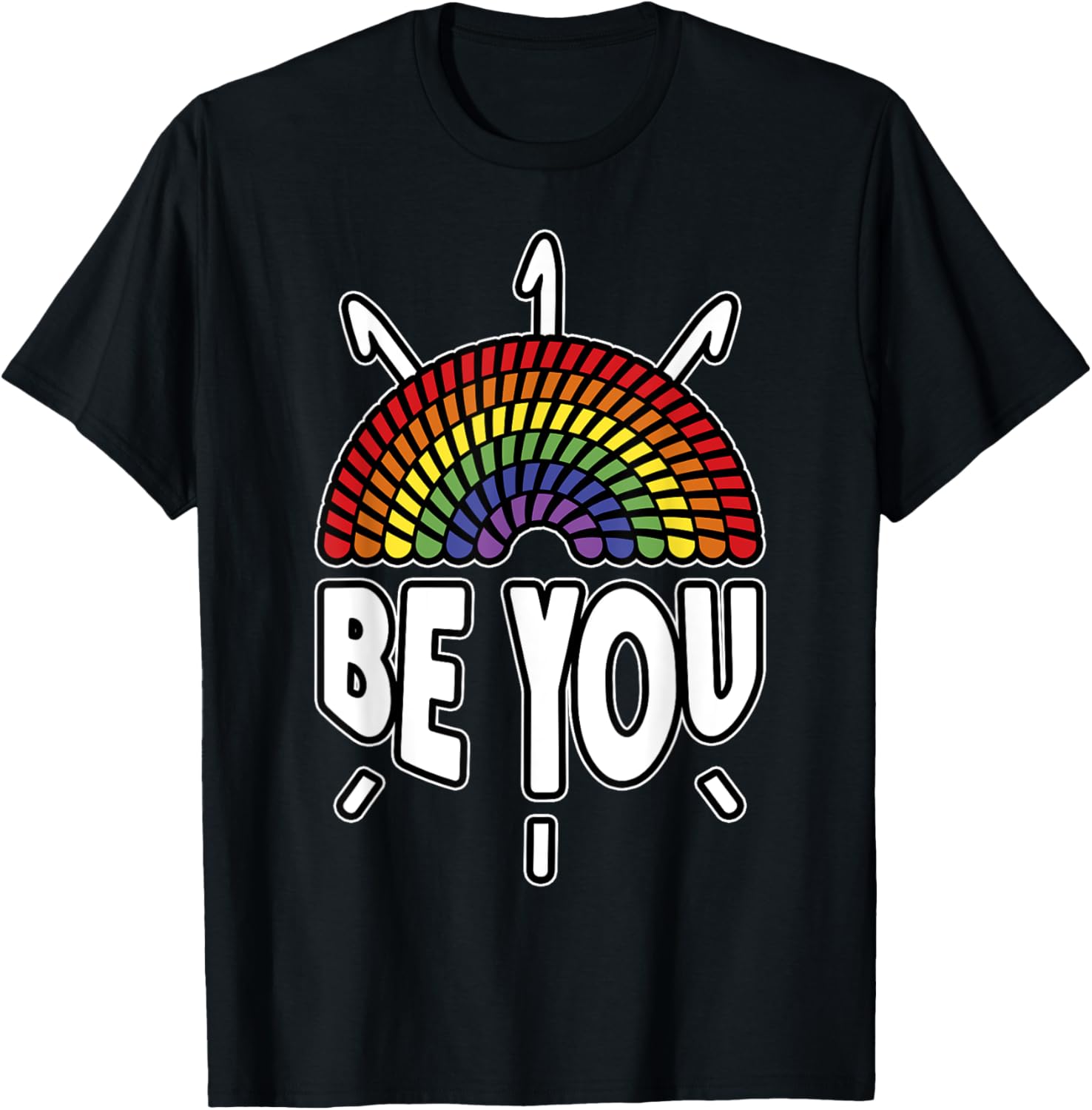 Be You LGBT Gay Pride Month Crochet Yarn Rainbow Yarn Supply | Trending 2025 | Perfect for Crafters