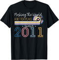 12 Year Old Girl Making The World Better Place Since 2011 Apparel | Premium Quality | Daily Wear Essential