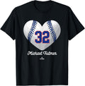 Baseball Heart Number Michael Fulmer Chicago MLBPA Apparel | Viral Streetwear Style