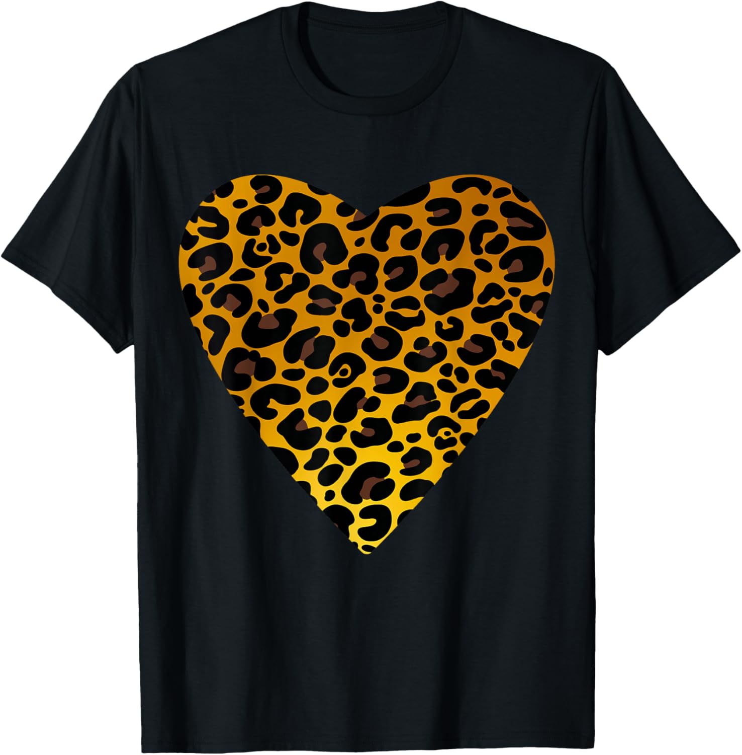 Heart Cheetah Leopard Tiger Print Wild Animal Graphic Apparel High Search Demand Gift Ready