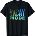 Vacay Mode Summer Vacation Tropical Beach Palm Trees & Ocean Apparel | Top Conversion Title | High CTR Boost