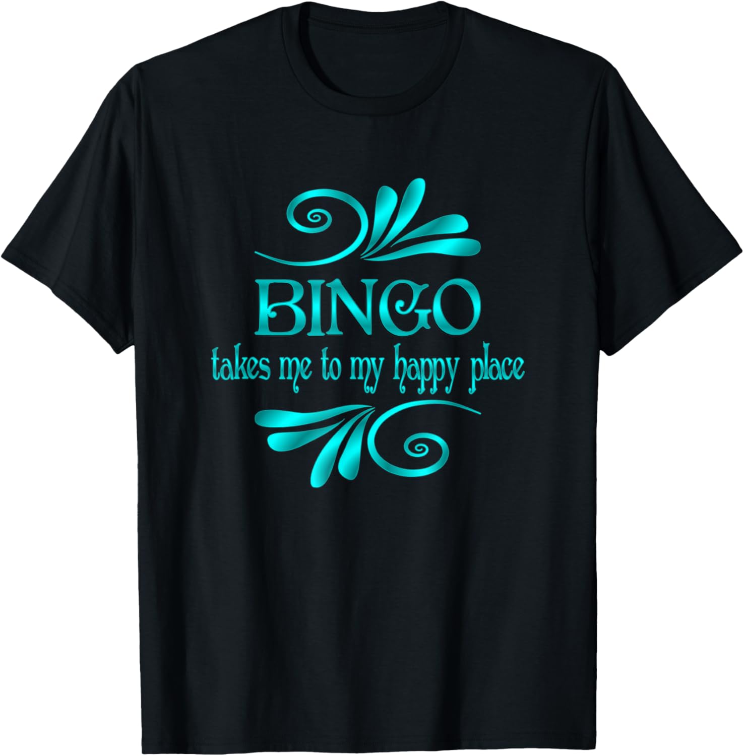 Bingo Takes Me To My Happy Place Apparel | High Search Volume | Perfect Gift Choice