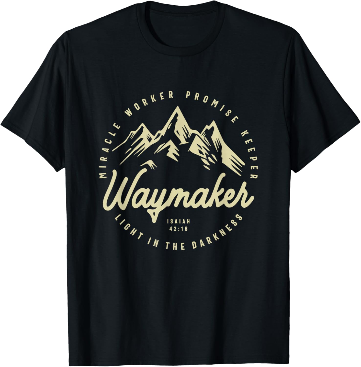 Waymaker Promise Keeper Miracle Worker Christian Apparel | Best Seller Pick | Aesthetic Fit