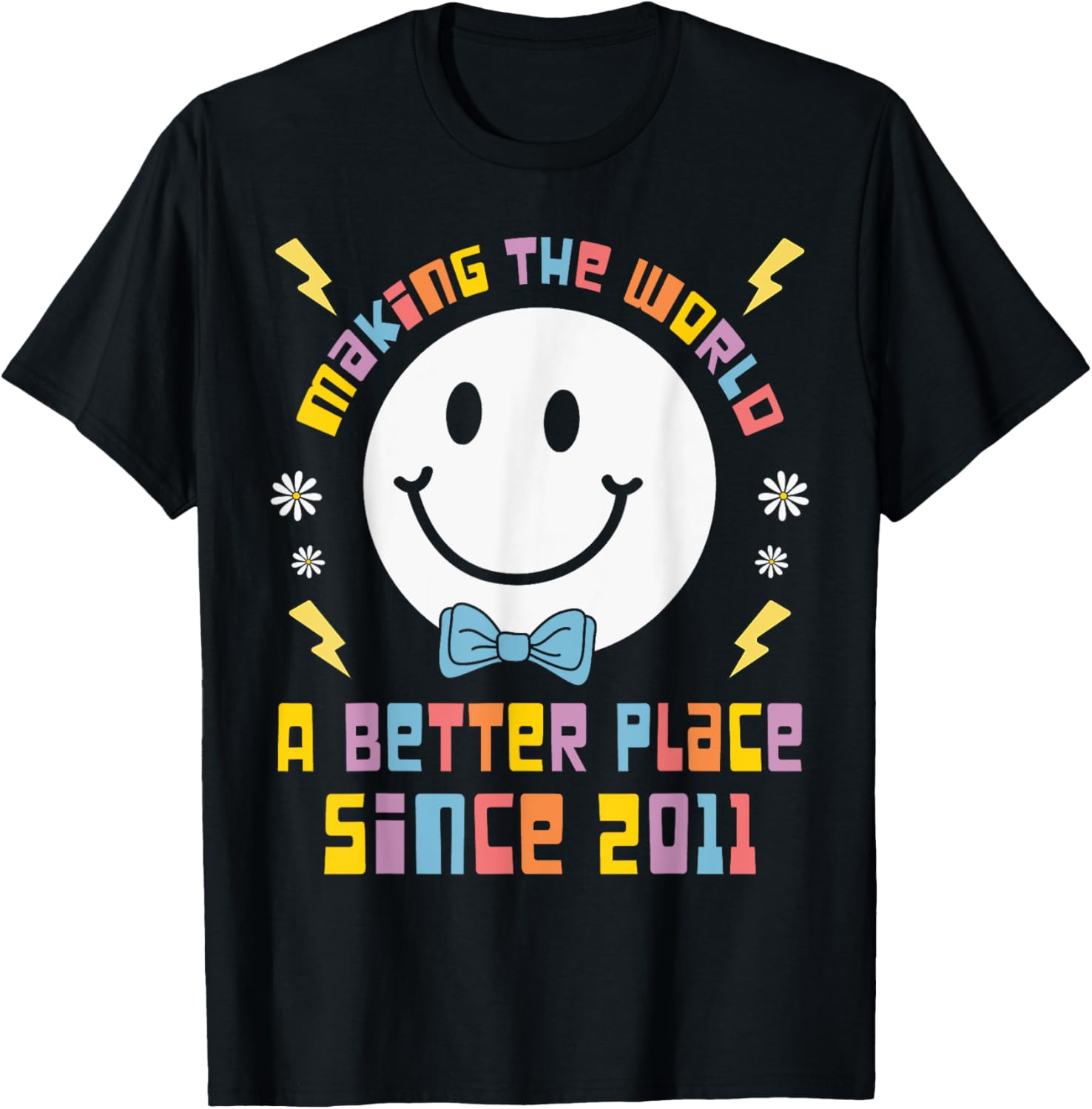 Making The World A Better Place Since 2011 - Groovy Birthday Apparel | Top Conversion Title | High CTR Boost