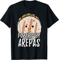 Powered by Arepas Lover Venezuelan Food Funny Arepas Maker Apparel | Premium Quality | Perfect Gift Idea